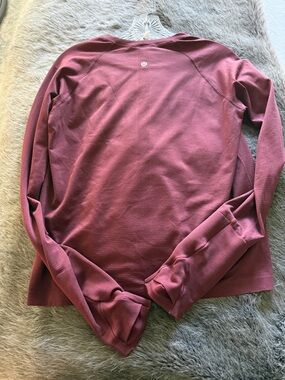 lululemon athletica Long Sleeve Women's Top - burgundy